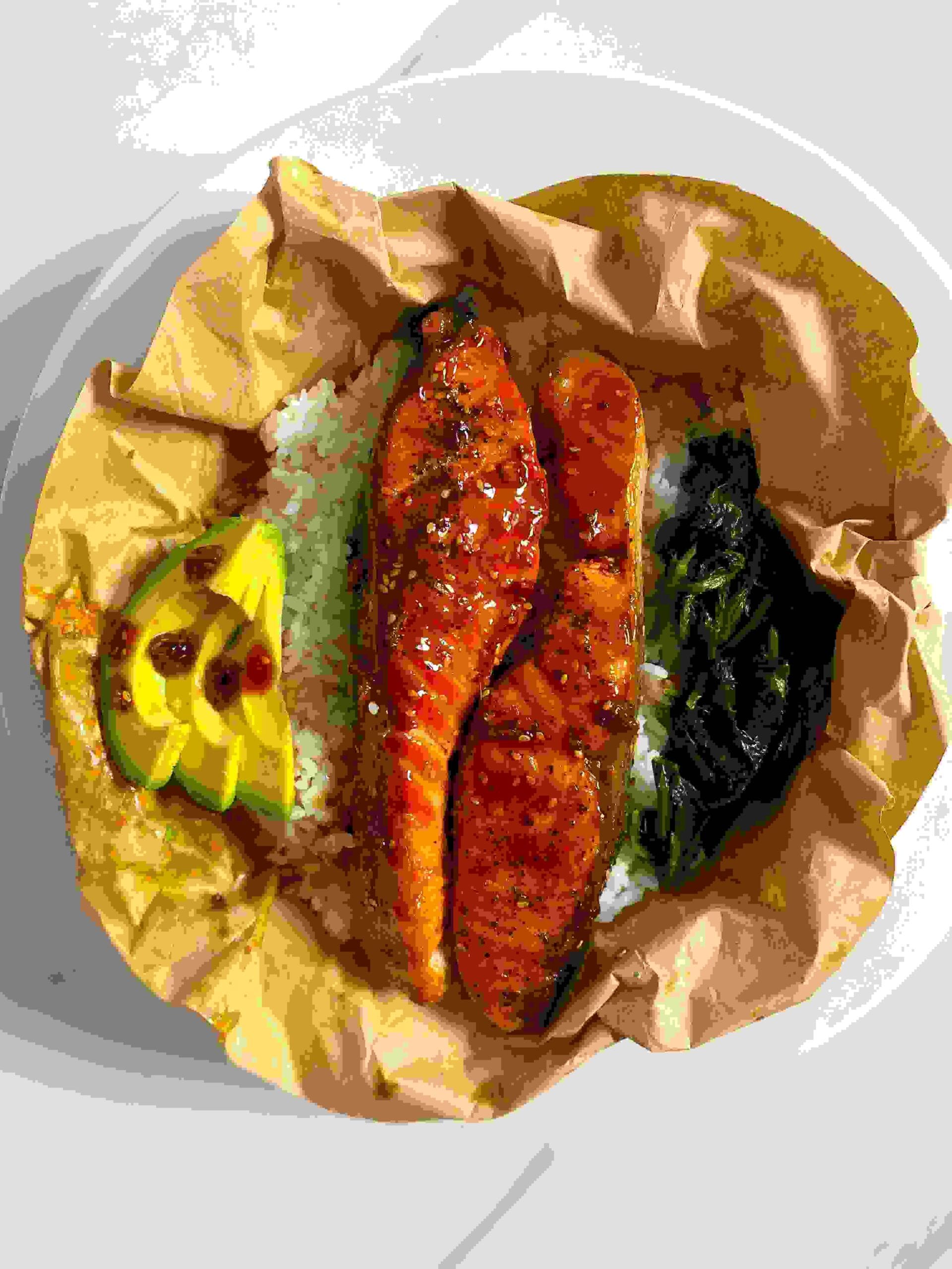 Spinach Stuffed Salmon recipe