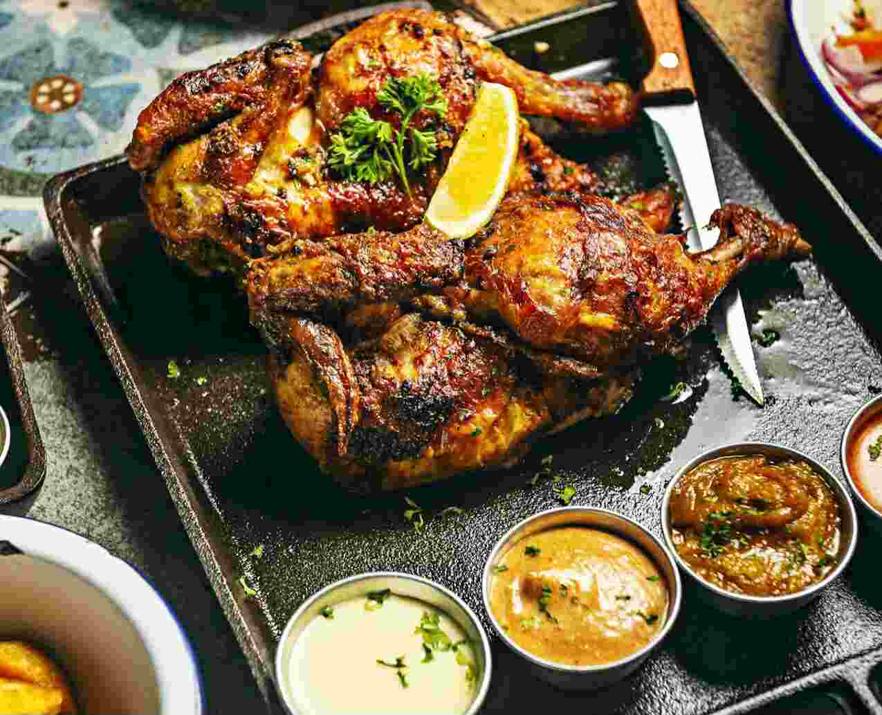 Crispy Roast Chicken With Herbs