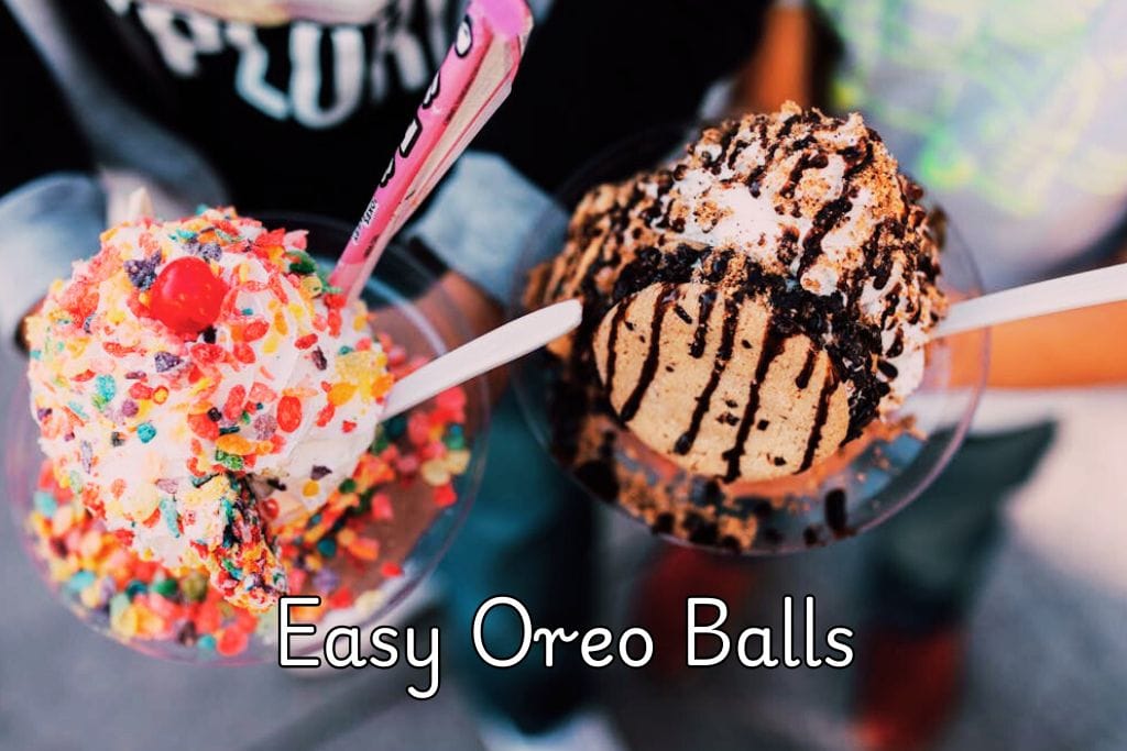 Easy Oreo Balls / Cookie Truffels