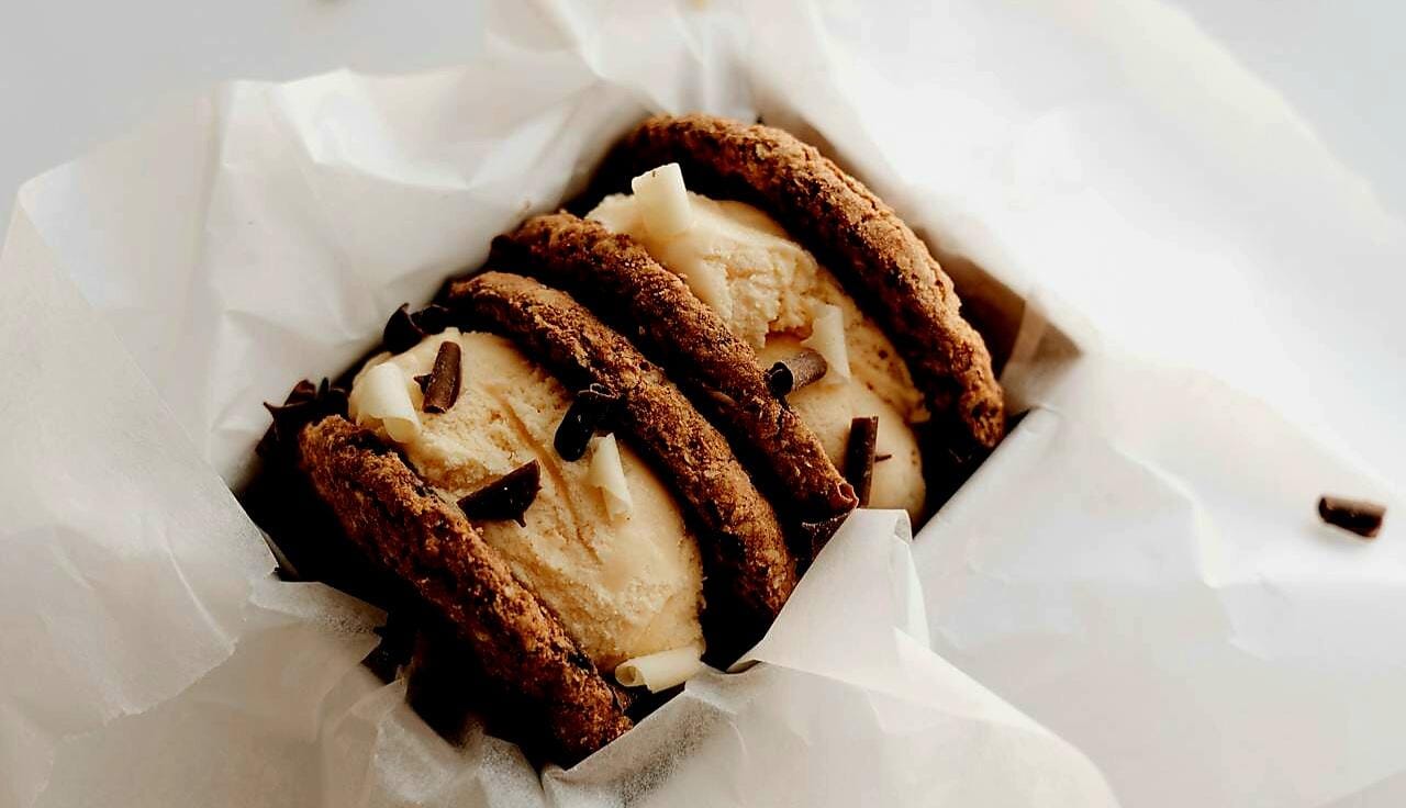 Cookies Ice-Cream Sandwiche Recipe