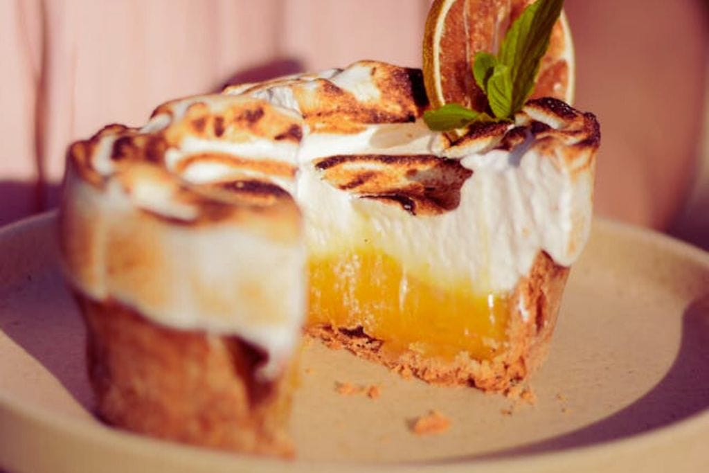 Sunshine Bliss Lemon Meringue Pie