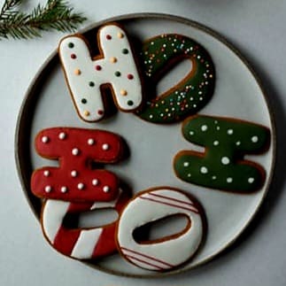 Festival Red And Green Swirl Cookies