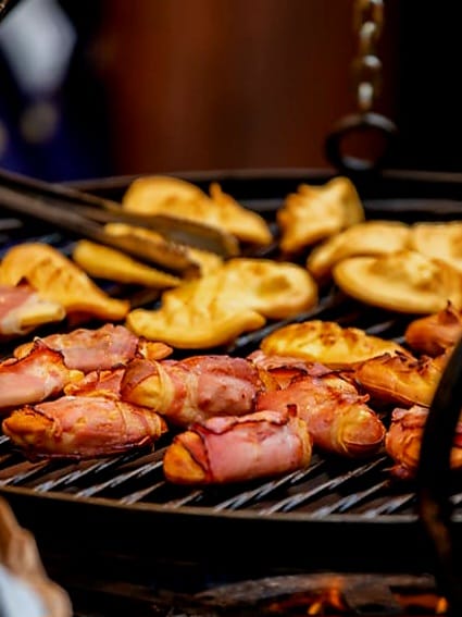 Crispy Bacon Wrapped Smokies