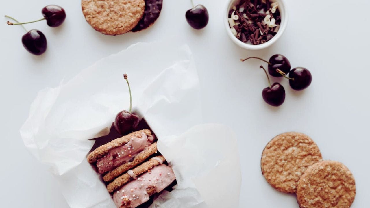 Maraschino Cherry Bliss Cookies