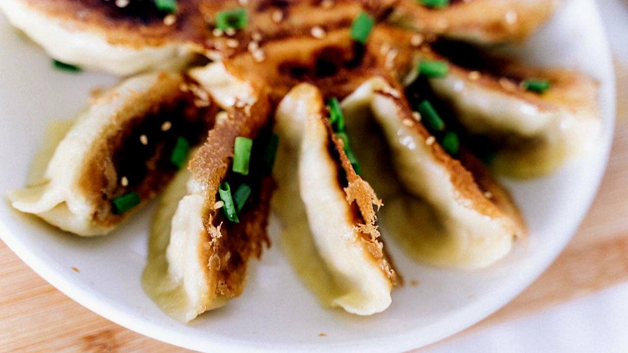 Crispy Pan Fried Potstickers