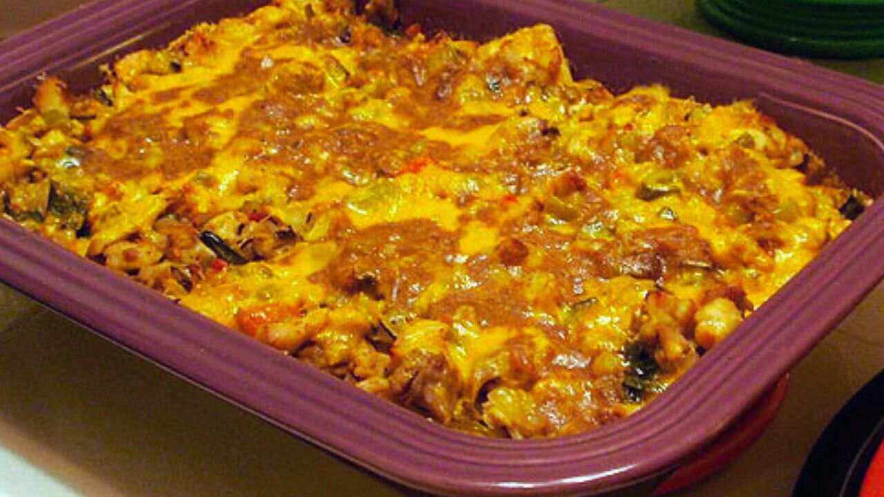 How to Make Creamy King Ranch Chicken Casserole at Home