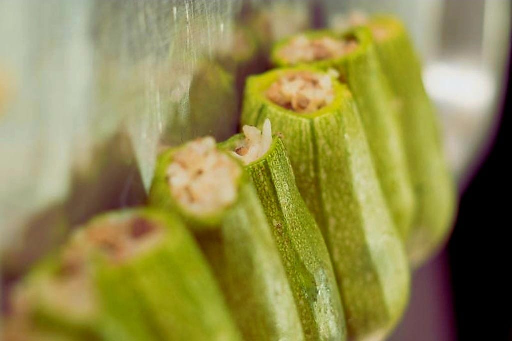 Garden Fresh Stuffed Zucchini Delight