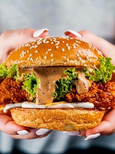 Crispy And Juicy Chicken Sandwich