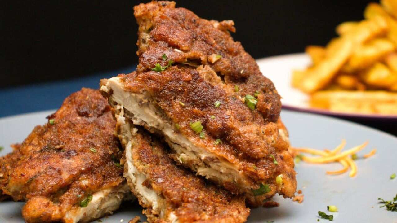 Homemade Golden Crunch Chicken Traders