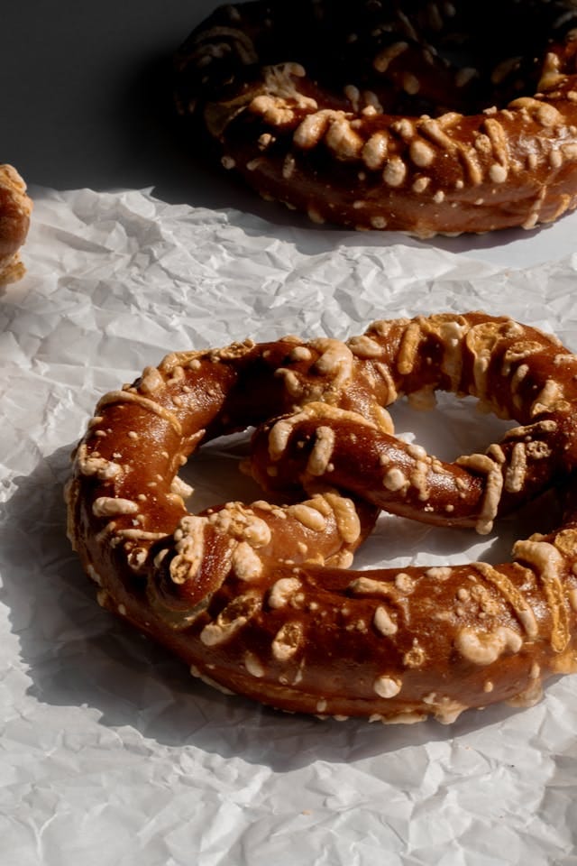 Golden Baked Soft Pretzels