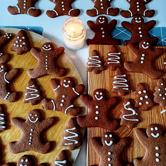 Festive Frosted Holiday Cutout Cookies