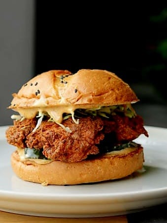 Smoky Backyard BBQ Pulled Chicken Sandwich Recipe