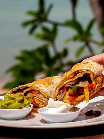 Rise & Shine Chicken Breakfast Burrito