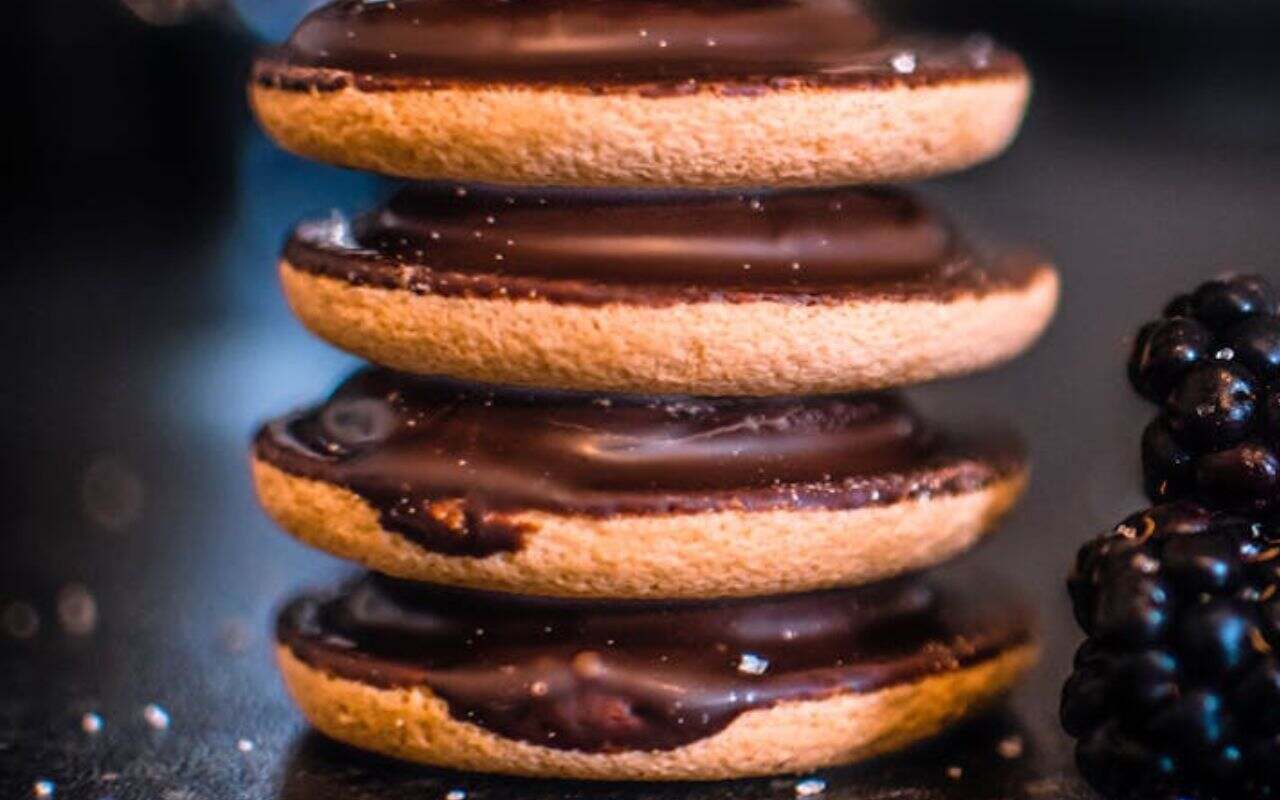 Chocolate Raspberry Swril Cookies