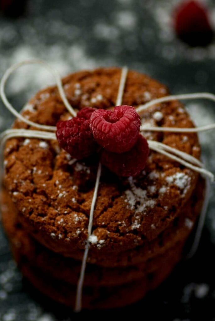Blissful Chocolate Raspberry Swirl Cookies