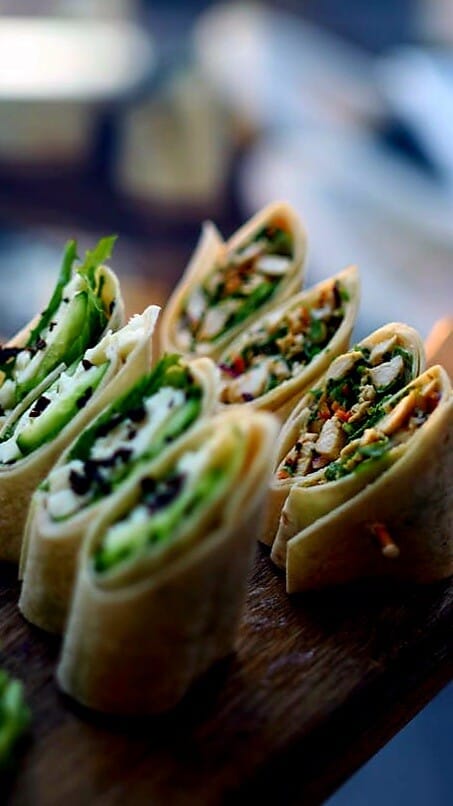 Fiery Buffalo Chicken Wraps