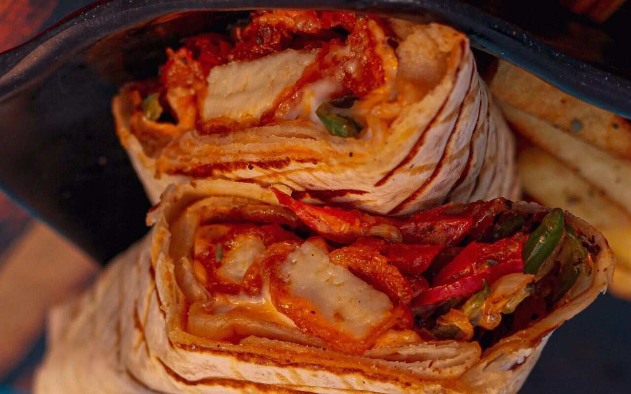 Fiery Buffalo Chicken Wraps