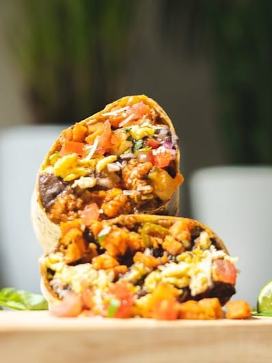 Rise & Shine Chicken Breakfast Burrito