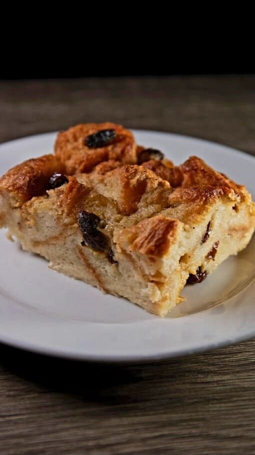 Golden Custard Bread Pudding Bliss