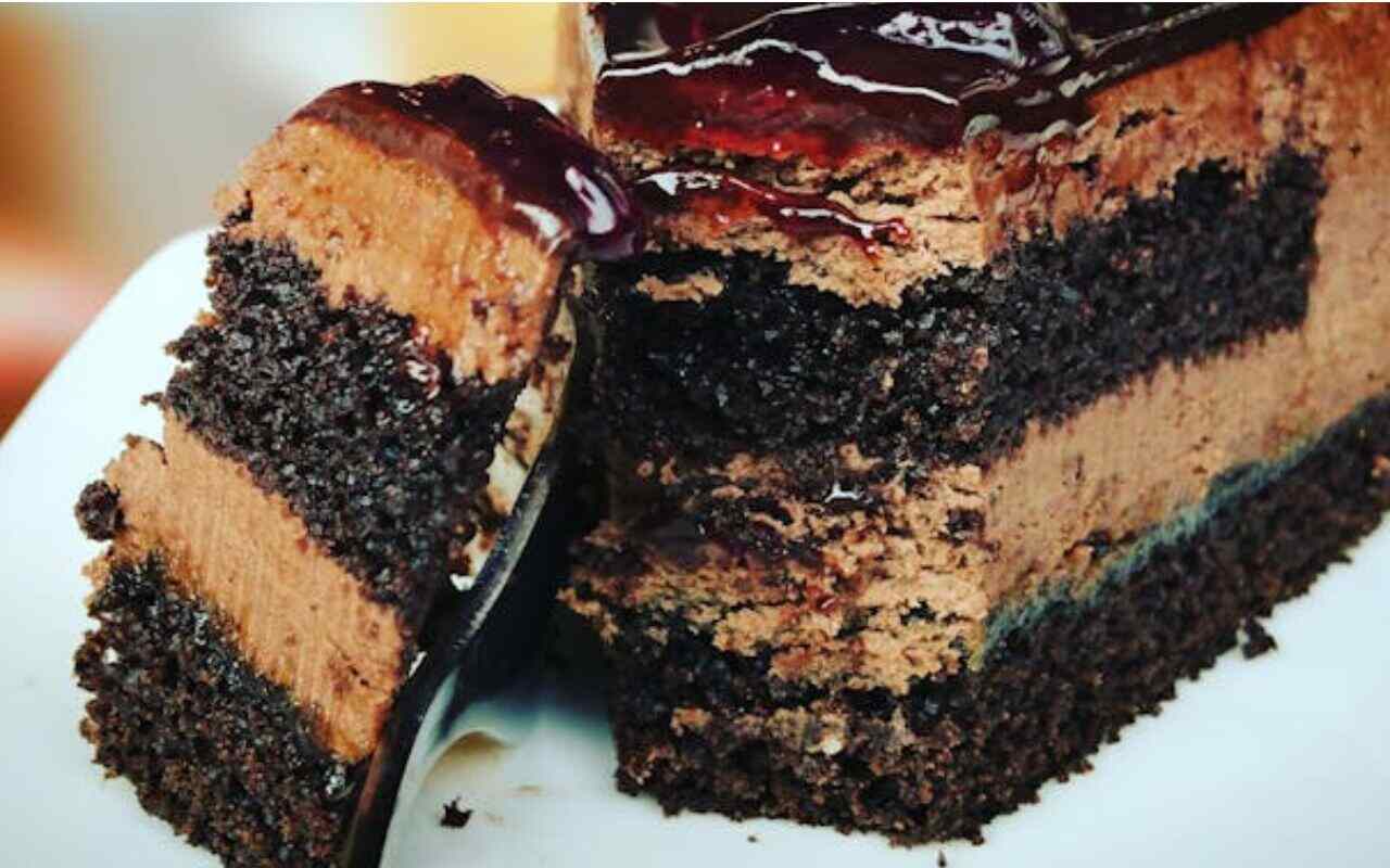 Lone Star Chocolate Slab Cake With Warm