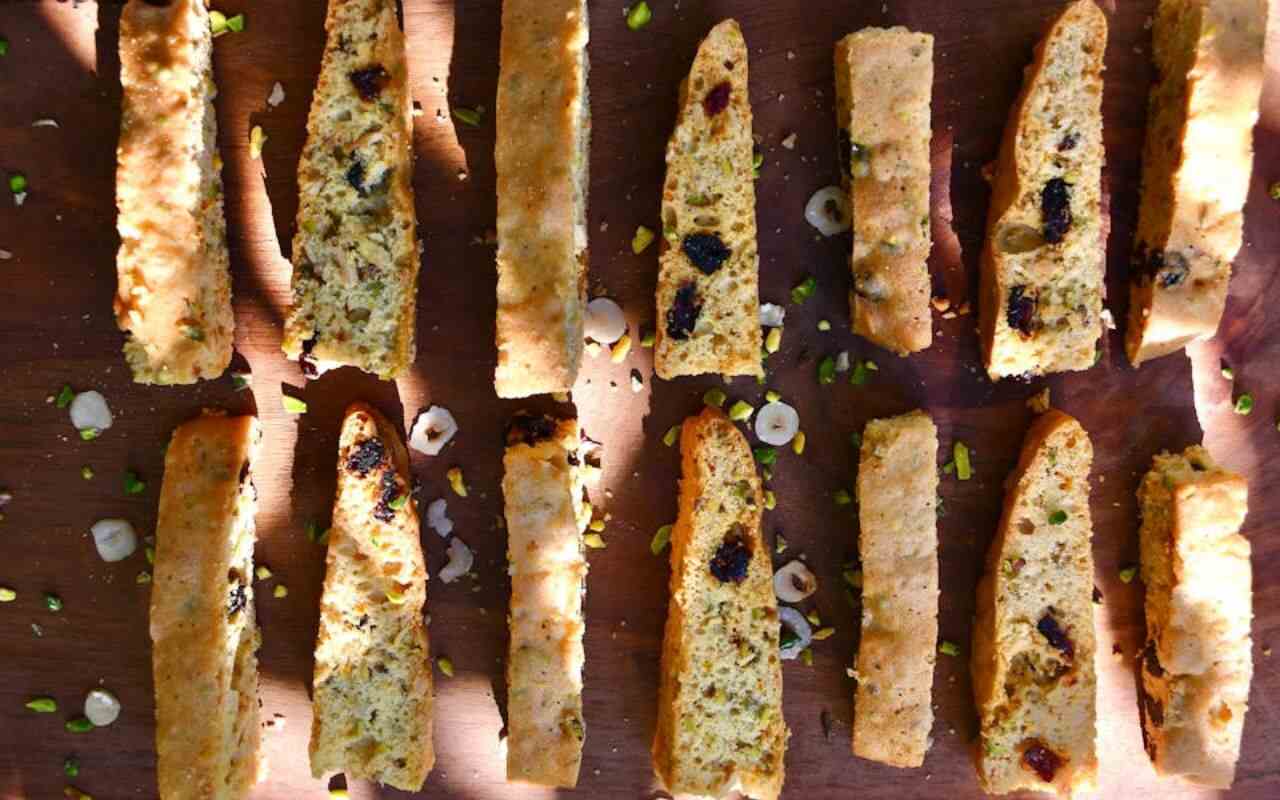 Citrus Cranberry Crunch Biscotti