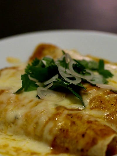 Cheesy Southwest Chicken Enchilada Bake