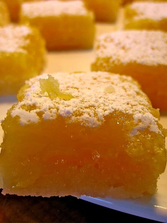 Sunshine Lemon Glaze Shortbread
