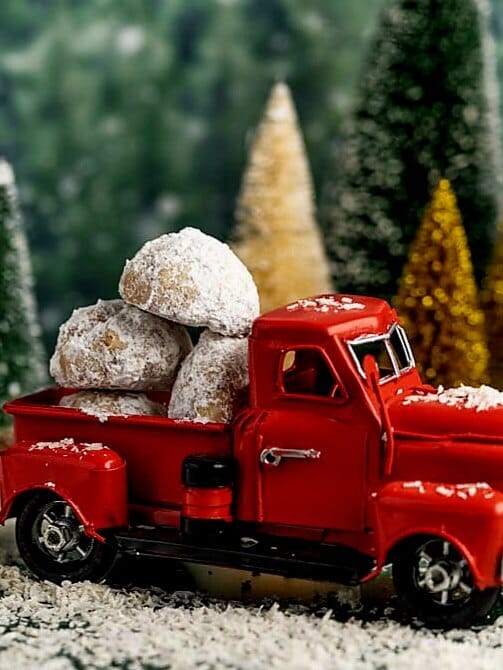 Tropical Coconut Lime Snowball Cookies