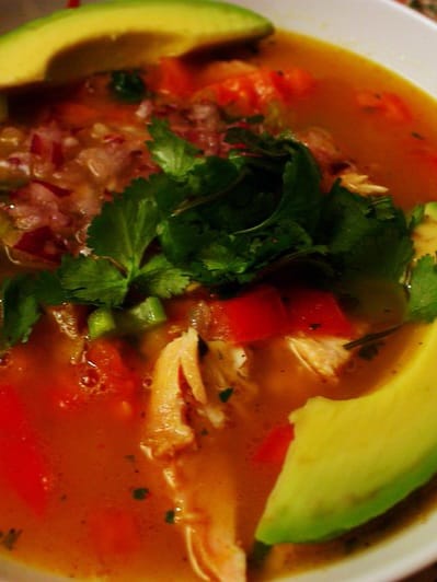 Instant Pot Southwest Chicken Tortilla Soup