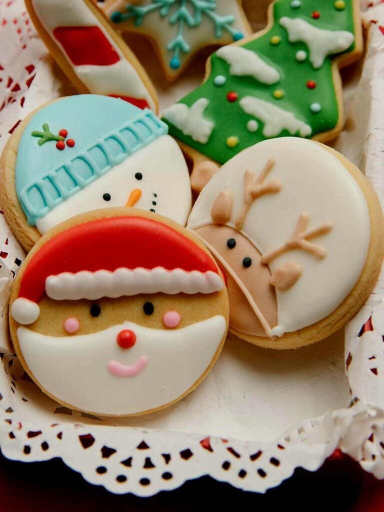 Frosty Smile Sugar Cookies