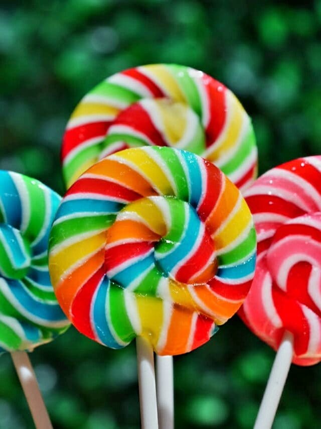 Rainbow Party Pop Cookies