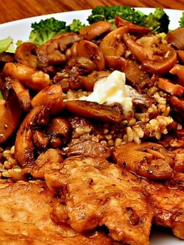 Chicken Marsala With Garlic Butter Mushrooms