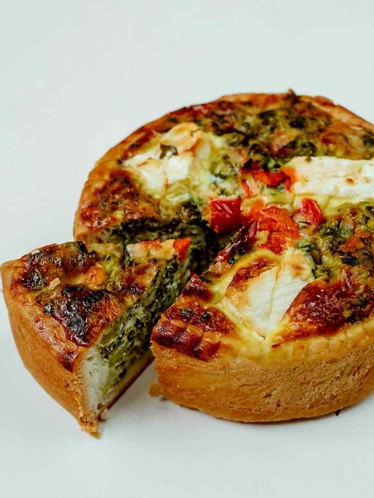 Spinach Mushroom Quiche Recipe