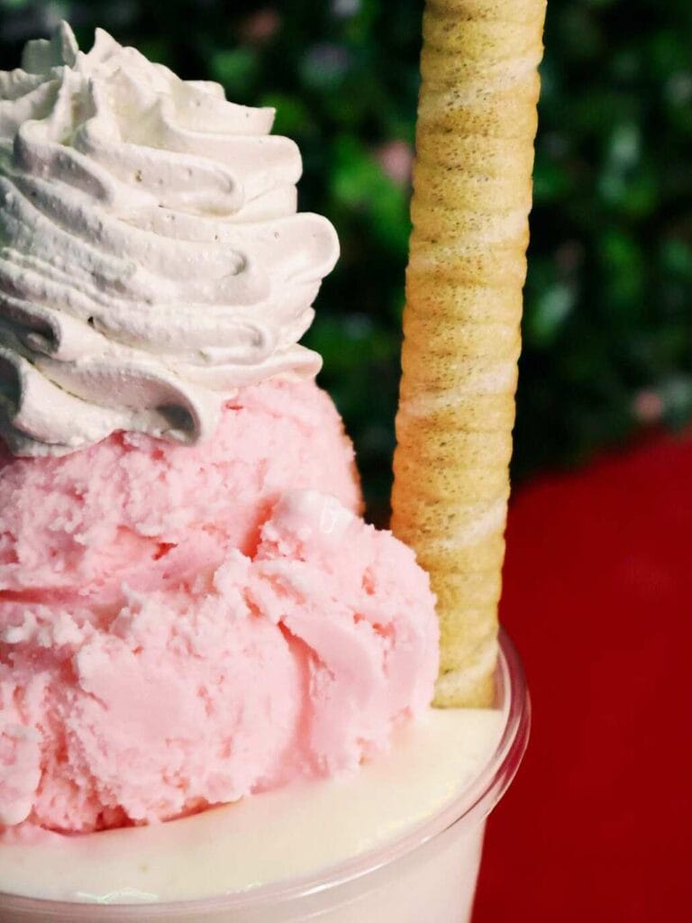 Summer Bliss Strawberry Swirl Ice Cream