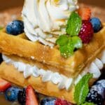 Golden Crust Stuffed French Bread Cake