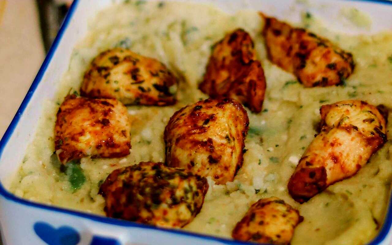 Creamy Fire-Roasted Spinach Chicken