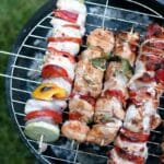 Backyard Fire-Grilled Chicken Kebabs