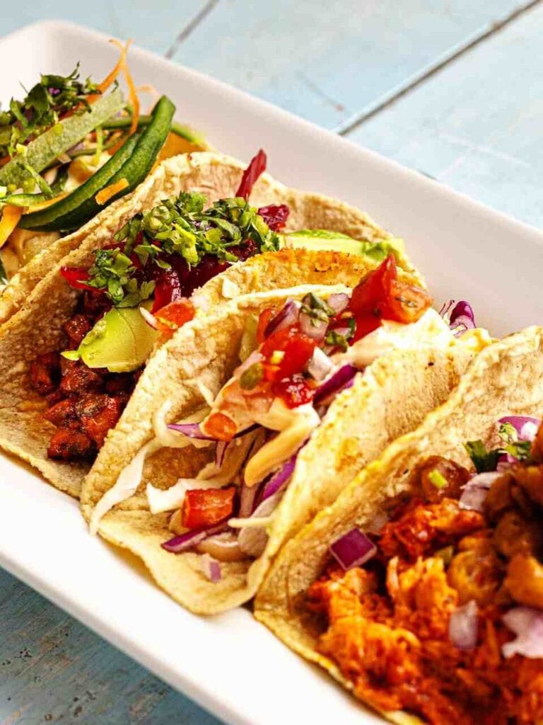 Instant Pot Fiesta Chicken Tacos