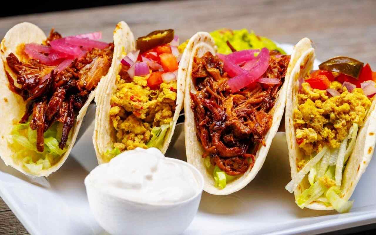 Instant Pot Fiesta Chicken Tacos