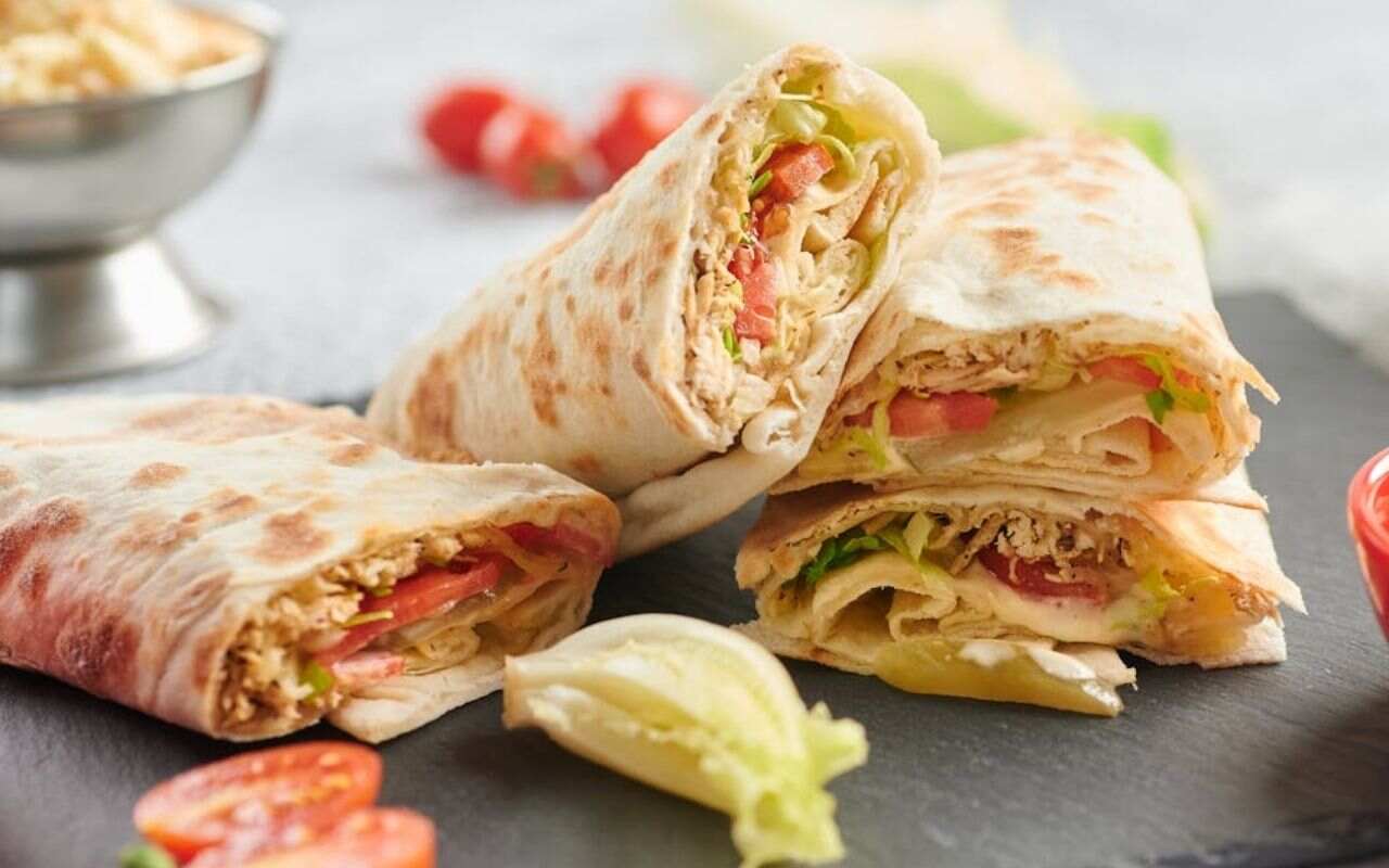 Chicken Shawarma Wraps
