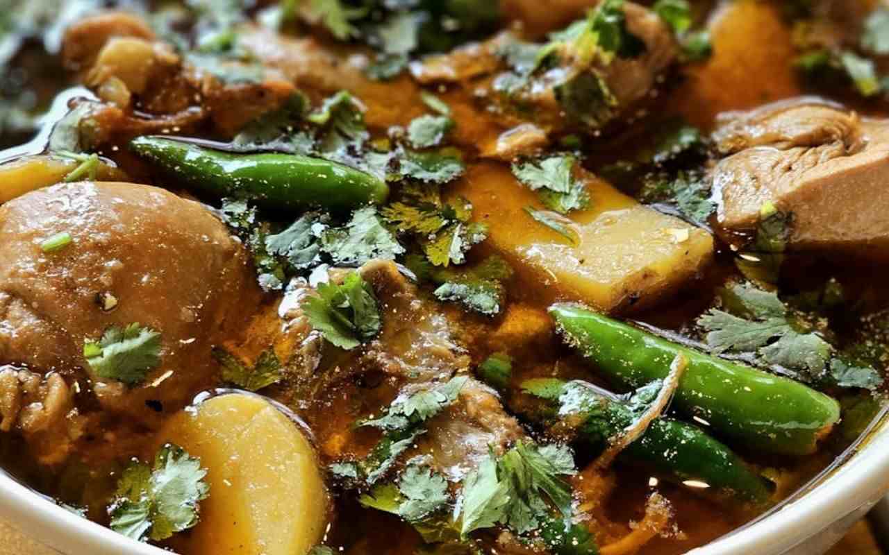 Golden Sunshine Chicken and Potato Curry