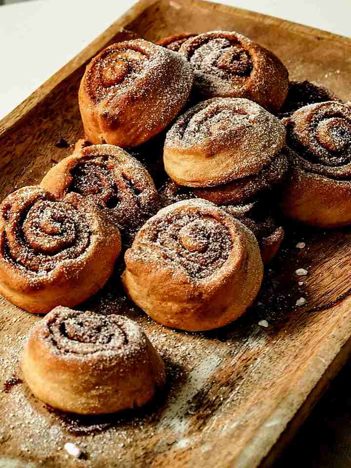 Golden Swirl Date Pinwheel Cookies
