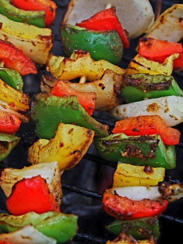 Fruit and Cheese Kebabs