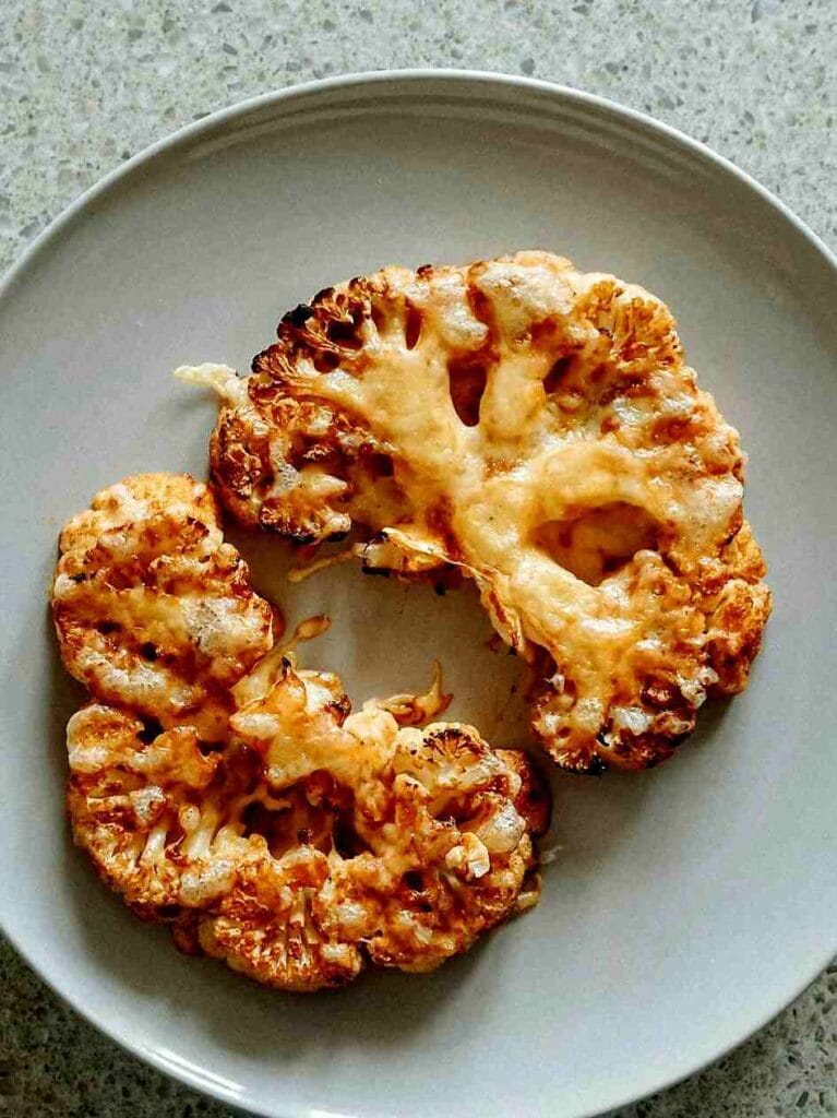 Crispy Oven Roasted Cauliflower Nuggets