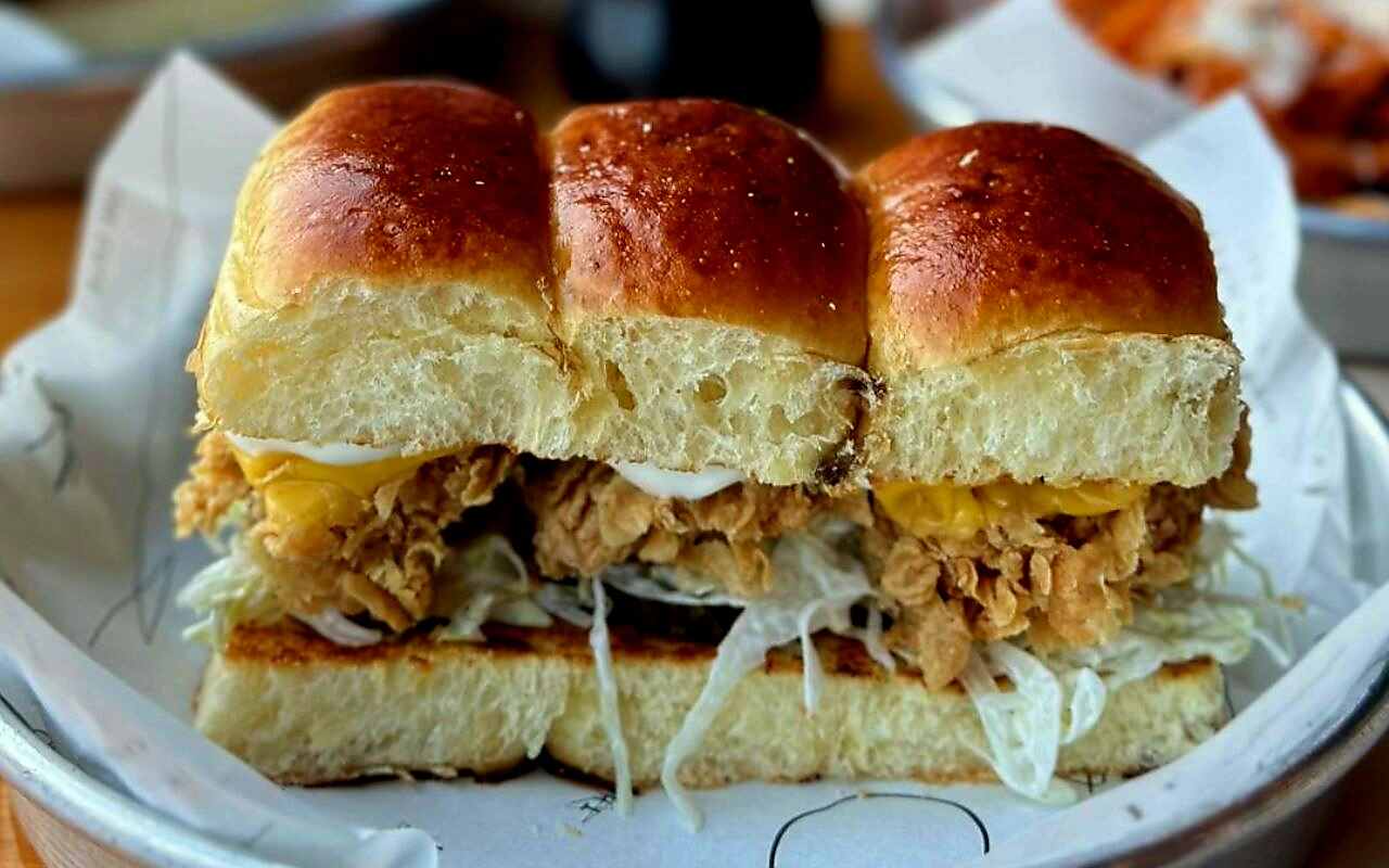 Smoky Barbecue Chicken Sliders