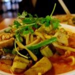 Creamy Thai Coconut Chicken Noodle Soup