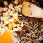 Ultimate Cheesy Ground Beef and Potato Skillet