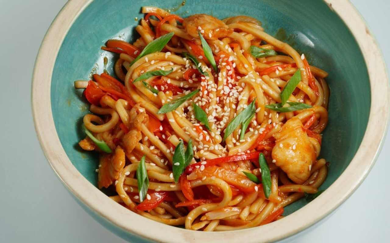 Tokyo Style Chicken Yaki Udon