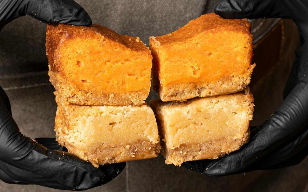Velvet Harvest Pumpkin Cheesecake Bars