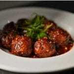 Sweet-Sour Cranberry Glazed Meatballs